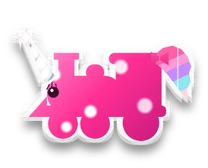Pink Pony Express train